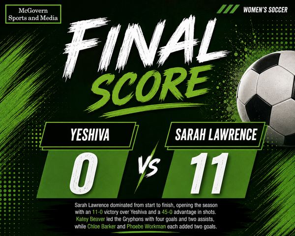 Sarah Lawrence defeats Yeshiva in season opener