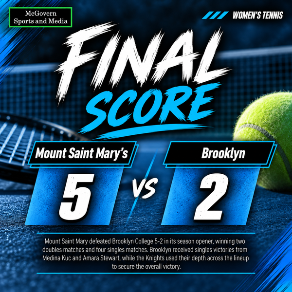 Mount Saint Mary's Defeats Brooklyn College