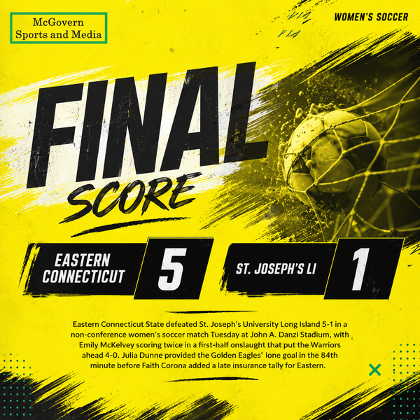 St. Joseph's falls to Eastern Connecticut
