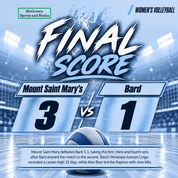 Mount Saint Mary's Bests Bard