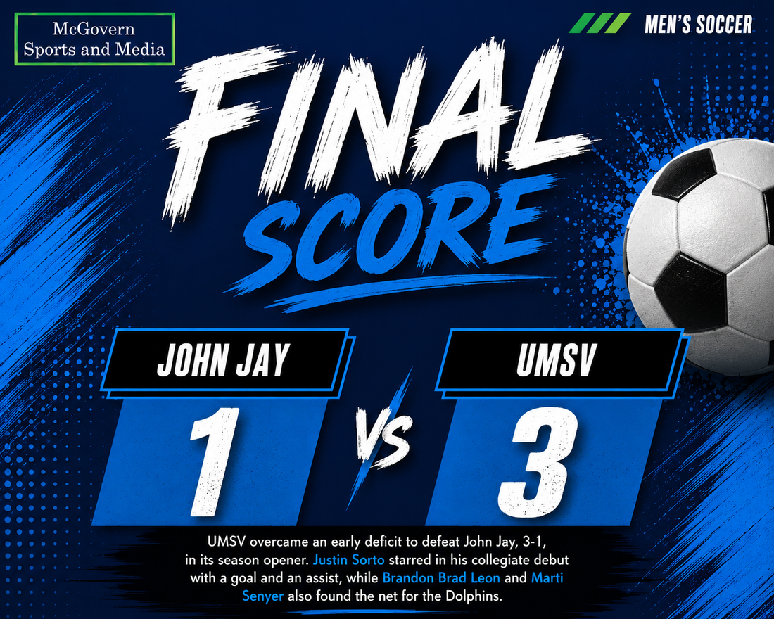 UMSV comes back to win over John Jay