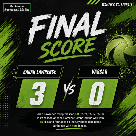 Sarah Lawrence Sweeps Vassar