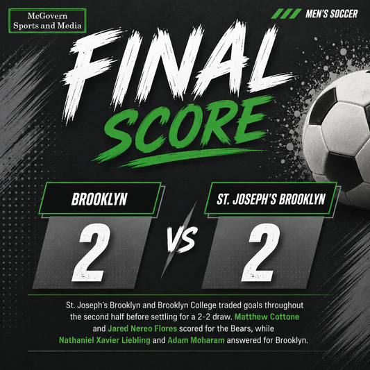 St. Joseph's Brooklyn fights to a draw