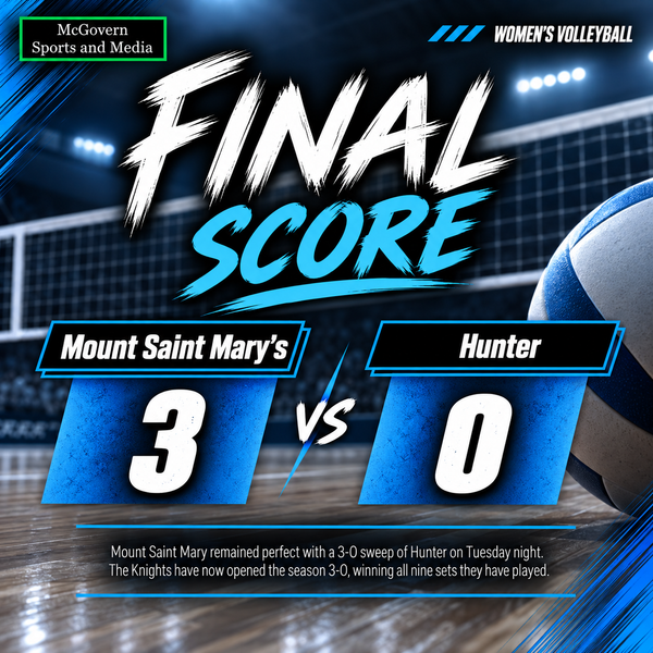 Mount Saint Mary's Continues to Roll