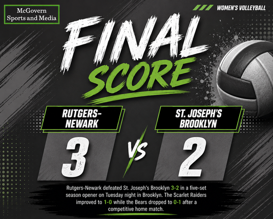 St. Joseph's Brooklyn falls to Rutgers-Newark