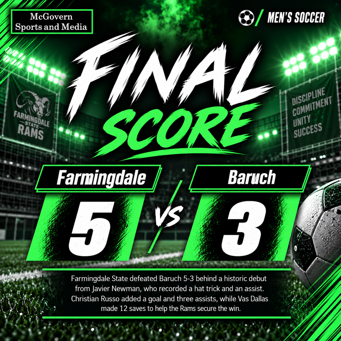 Farmingdale Out Lasts Baruch