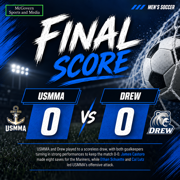 USMMA and Drew come to a draw