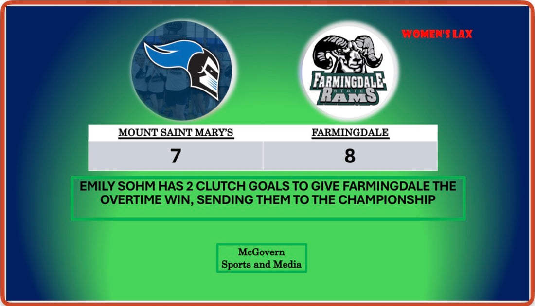 FARMINGDALE ADVANCES PAST MOUNT SAINT MARY'S
