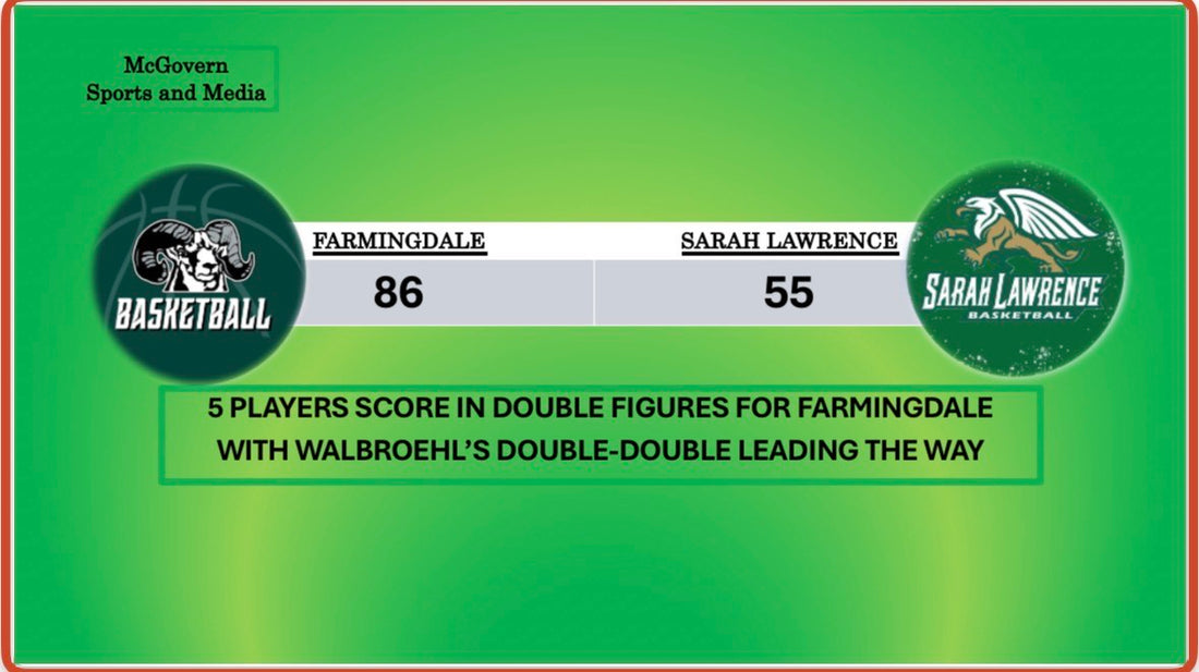 FARMINGDALE WINS AGAINST SARAH LAWRENCE