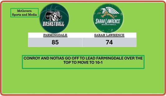 FARMINGDALE BESTS SARAH LAWRENCE