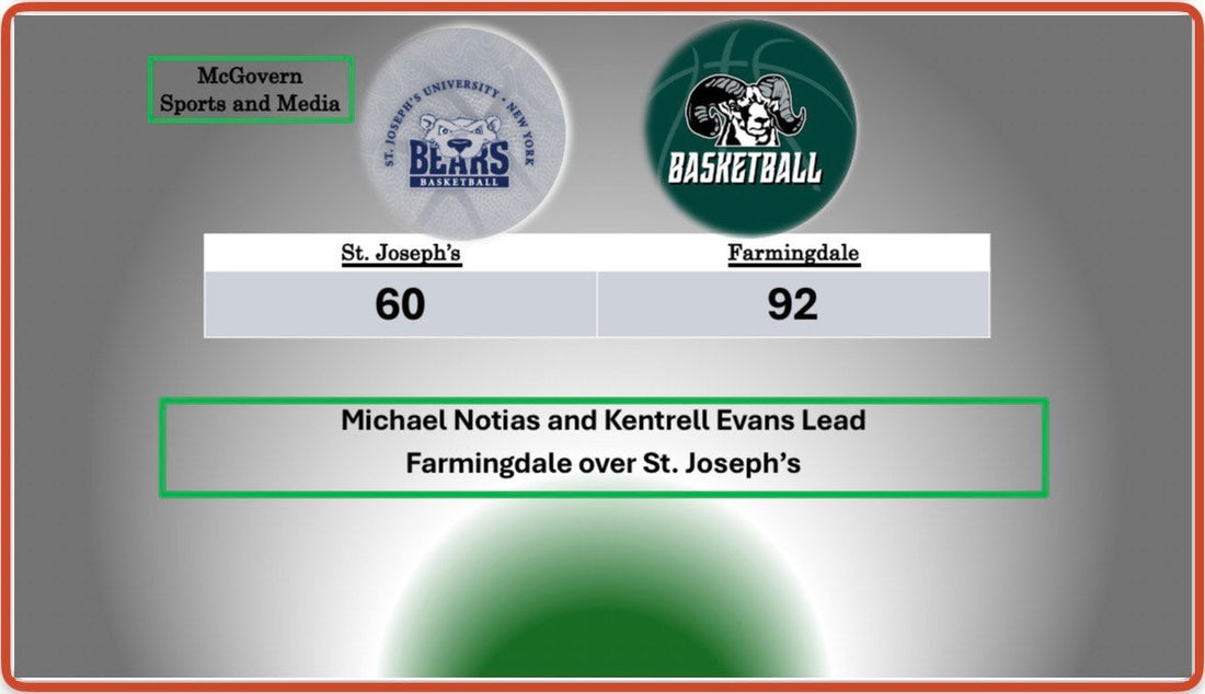 Farmingdale Bests St. Joseph's