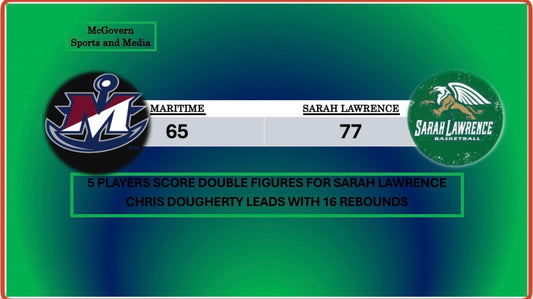 SARAH LAWRENCE WINS 7TH STRAIGHT OVER MARITIME