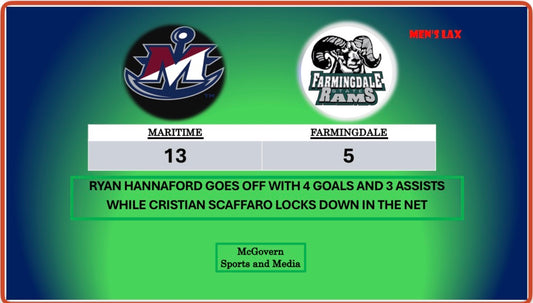 MARITIME ADVANCES PAST FARMINGDALE