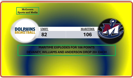 MARITIME BEATS UMSV AFTER 61 SECOND HALF POINTS
