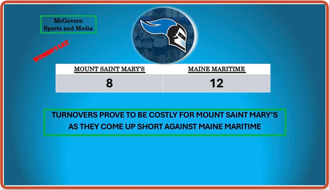 MOUNT SAINT MARYS FALLS TO MAINE MARITIME