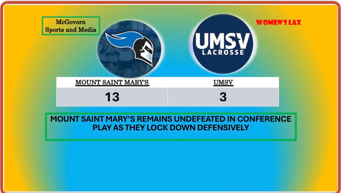 MOUNT SAINT MARY'S WINS OVER UMSV