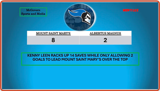 MOUNT SAINT MARY'S WINS OVER ALBERTUS MAGNUS