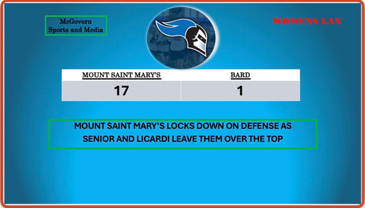 MOUNT SAINT MARY'S GETS THE WIN OVER BARD