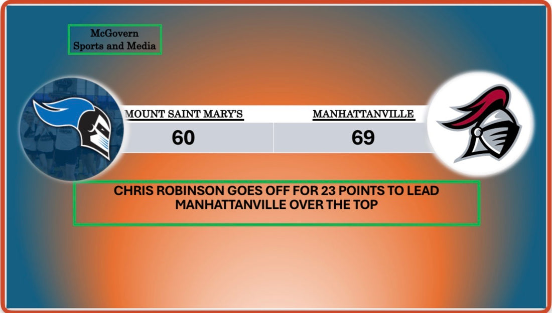 MANHATTANVILLE OUTLASTS MOUNT SAINT MARY'S