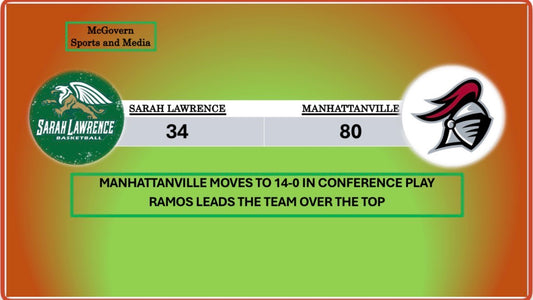 MANHATTANVILLE REMAINS UNDEFEATED AFTER DEFEATING SARAH LAWRENCE