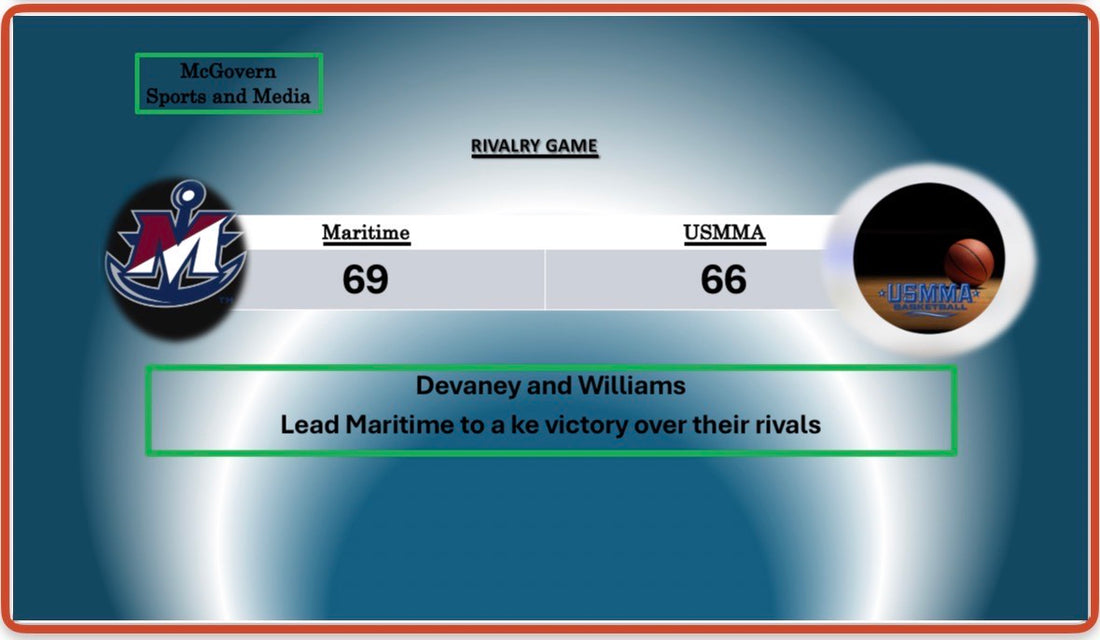 Maritime Bests USMMA in Rivalry Game