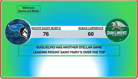 MOUNT SAINT MARY'S DEFEATS SARAH LAWRENCE