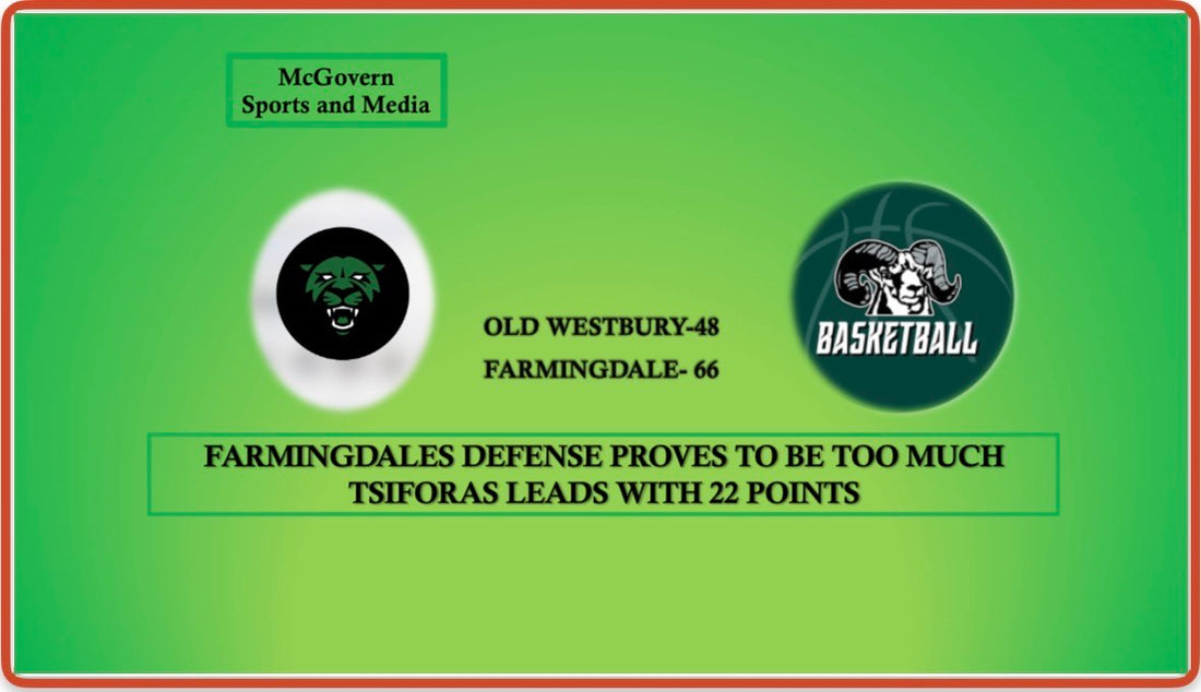 Farmingdale bests Old Westbury 66-48