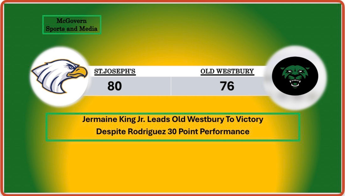 Old Westbury wins in OT against St. Joseph's