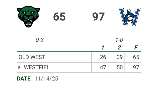 Old Westbury Falls to Westfield State University