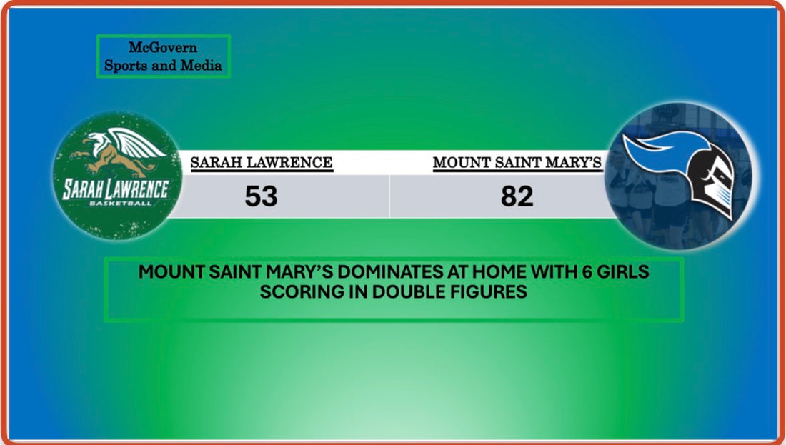 MOUNT SAINT MARY'S ADVANCES PAST SARAH LAWRENCE