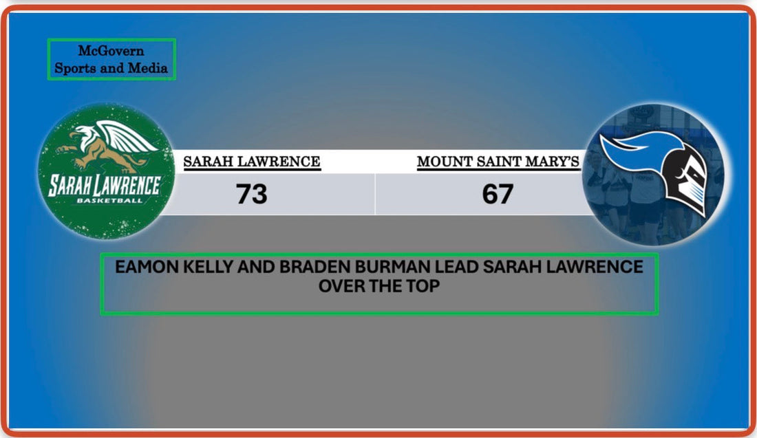 SARAH LAWRENCE BESTS MT. ST. MARY'S