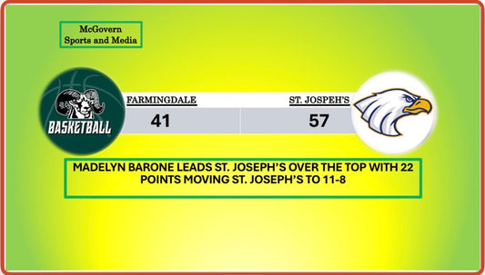 ST. JOSEPH'S SPOILS FARMINGDALES SENIOR DAY