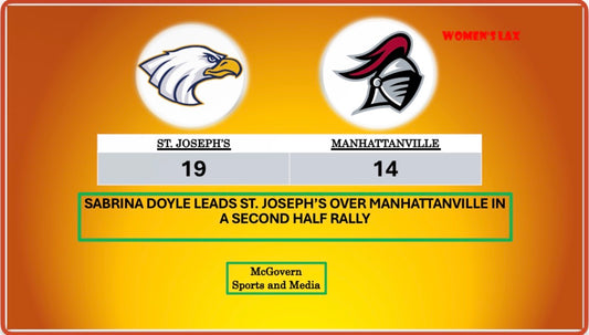 ST. JOSEPH'S DEFEATS MANHATTANVILLE IN A THRILLER