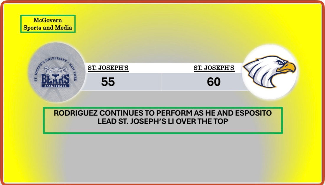 ST. JOSEPH'S LONG ISLAND BEATS ST. JOSEPH'S BROOKLYN