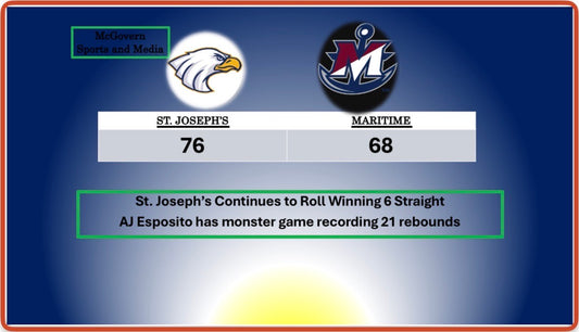 St. Joseph's Defeats Maritime to Secure Their 6th win in a Row