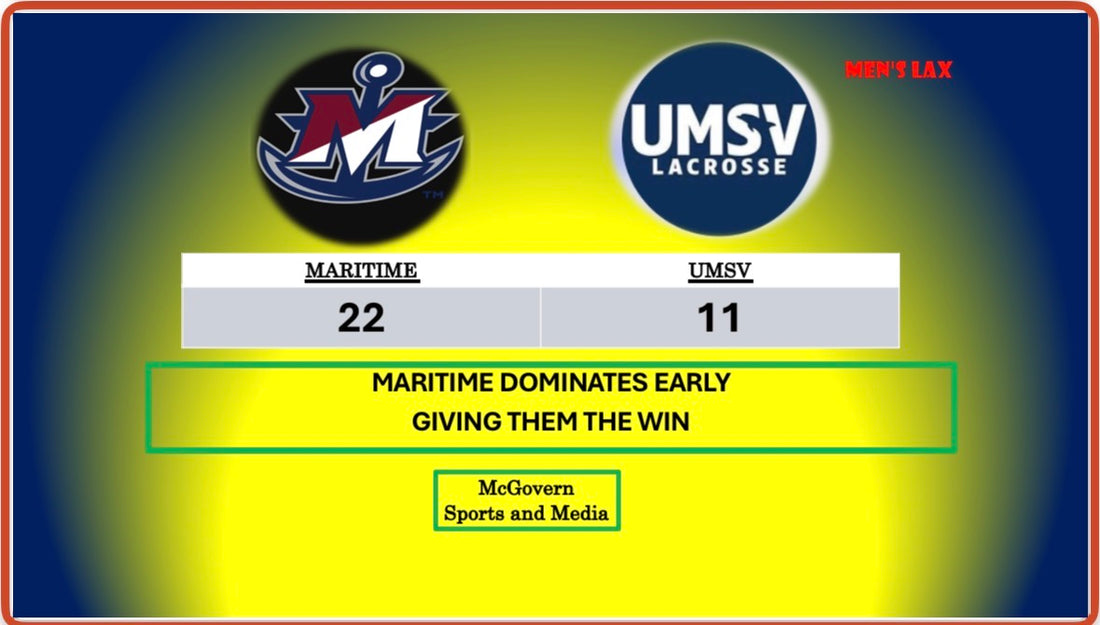 MARITIME GETS THE WIN OVER UMSV