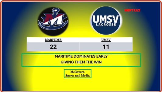 MARITIME GETS THE WIN OVER UMSV