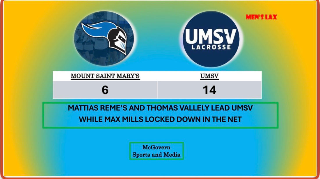 UMSV BEATS MOUNT SAINT MARY'S