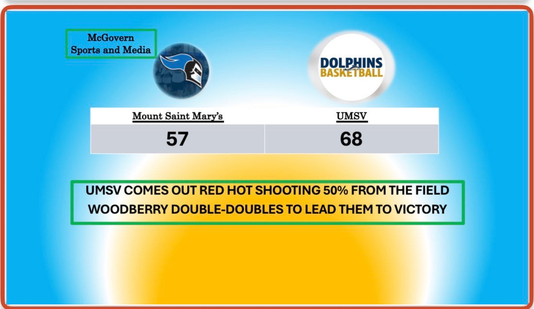 UMSV picks up first conference win against Mount Saint Mary's