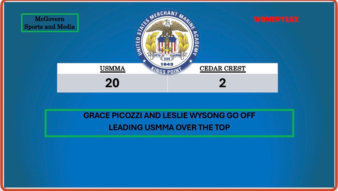 USMMA DOMINATES CEDAR CREST