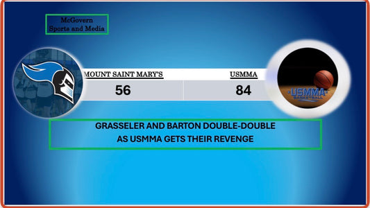 USMMA GETS THEIR REVENGE DFEATING MOUNT SAINT MARY'S