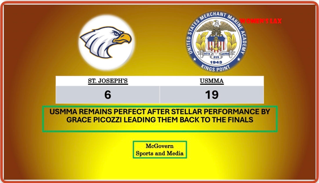 USMMA ADVANCES PAST ST. JOSEPH'S