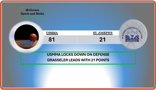 USMMA DOMINATES ST. JOSEPH'S