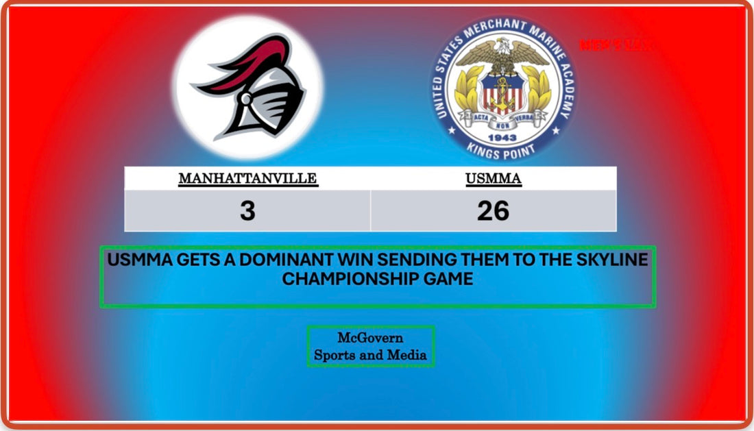 USMMA ADVANCES AFTER BEATING MANHATTANVILLE