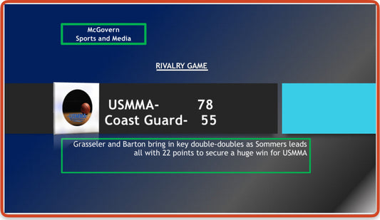 USMMA Girls Defeat Rival Coast Guard 78-55