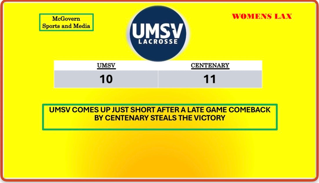 UMSV COMES UP JUST SHORT AGAINST BARD