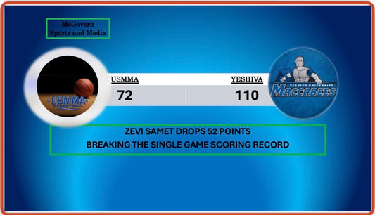 ZEVI SAMET DROPS 52 POINTS OVER USMMA