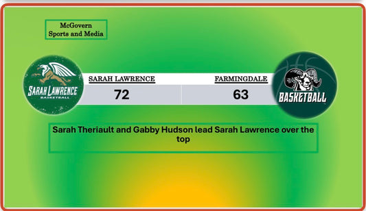 Sarah Lawrence Beats Farmingdale