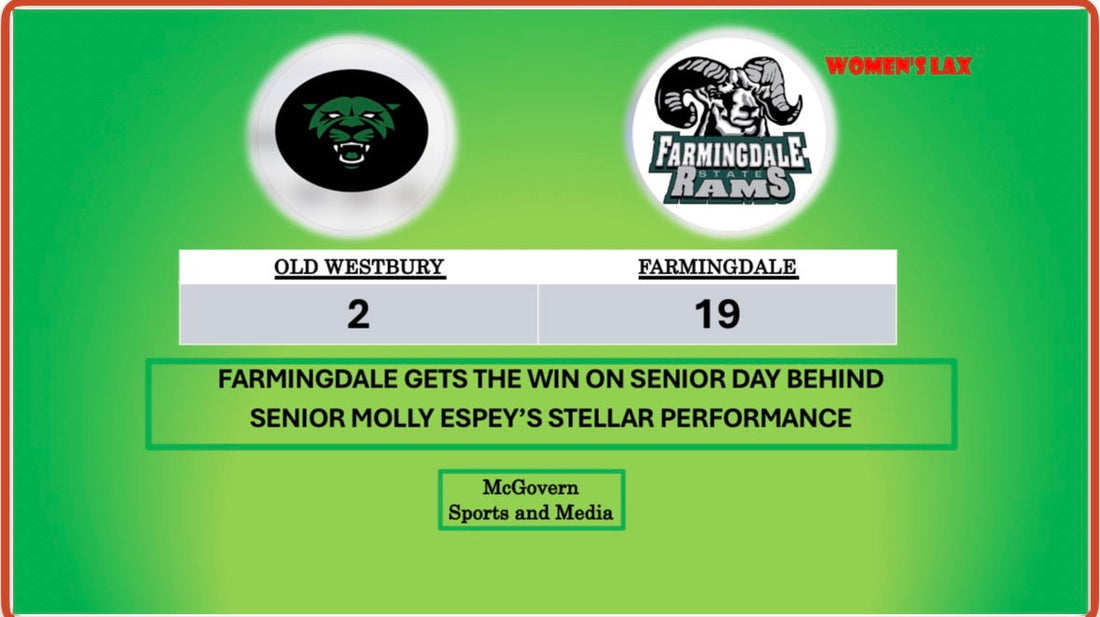 FARMINGDALE WINS OVER OLD WESTBURY ON SENIOR DAY