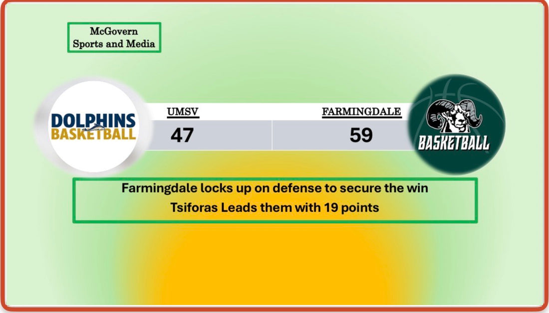 Farmingdale Bests UMSV